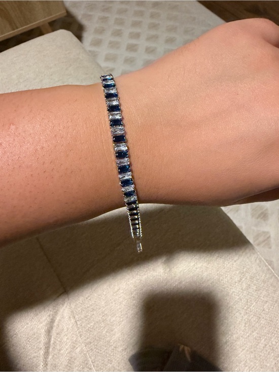 Jewelry - Blue Stone Tennis Bracelet - Elegant Women's Jewelry
